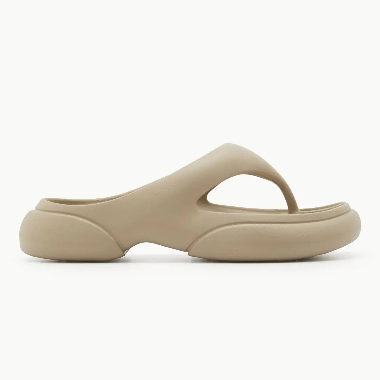 韓國 ()PAES Flipflop02 Jennie同款人字分趾拖鞋/ 米色Nomad/ 預購 25 cm