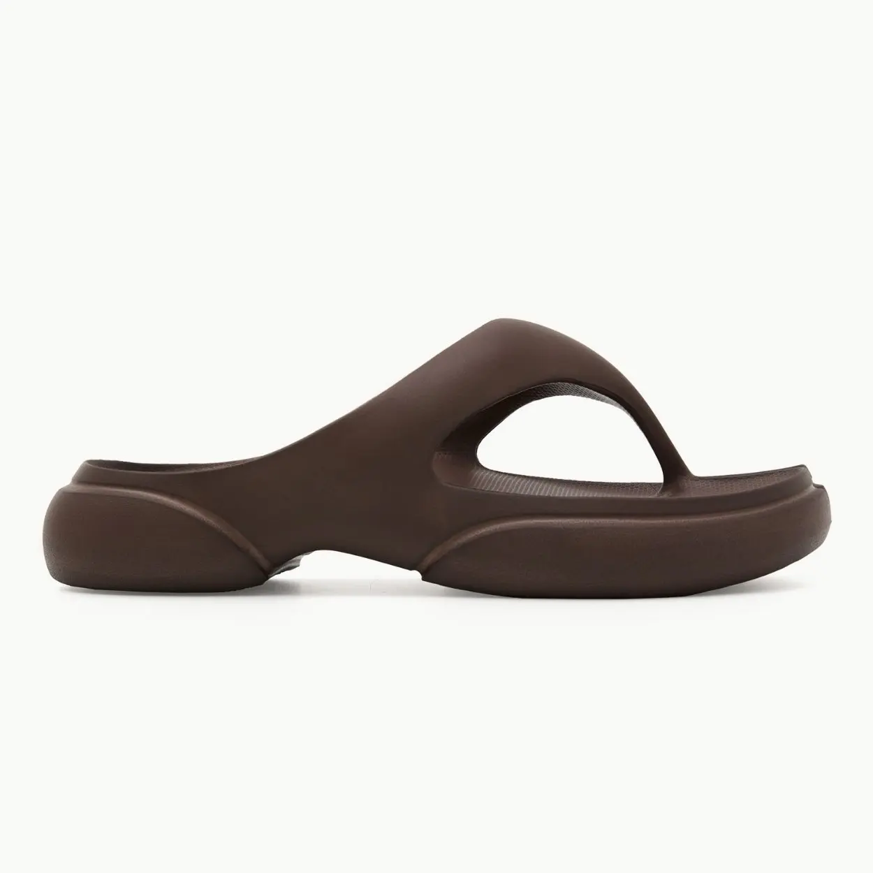 韓國 ()PAES Flipflop02 Jennie同款人字分趾拖鞋/ 棕色Brown/ 預購 23 cm