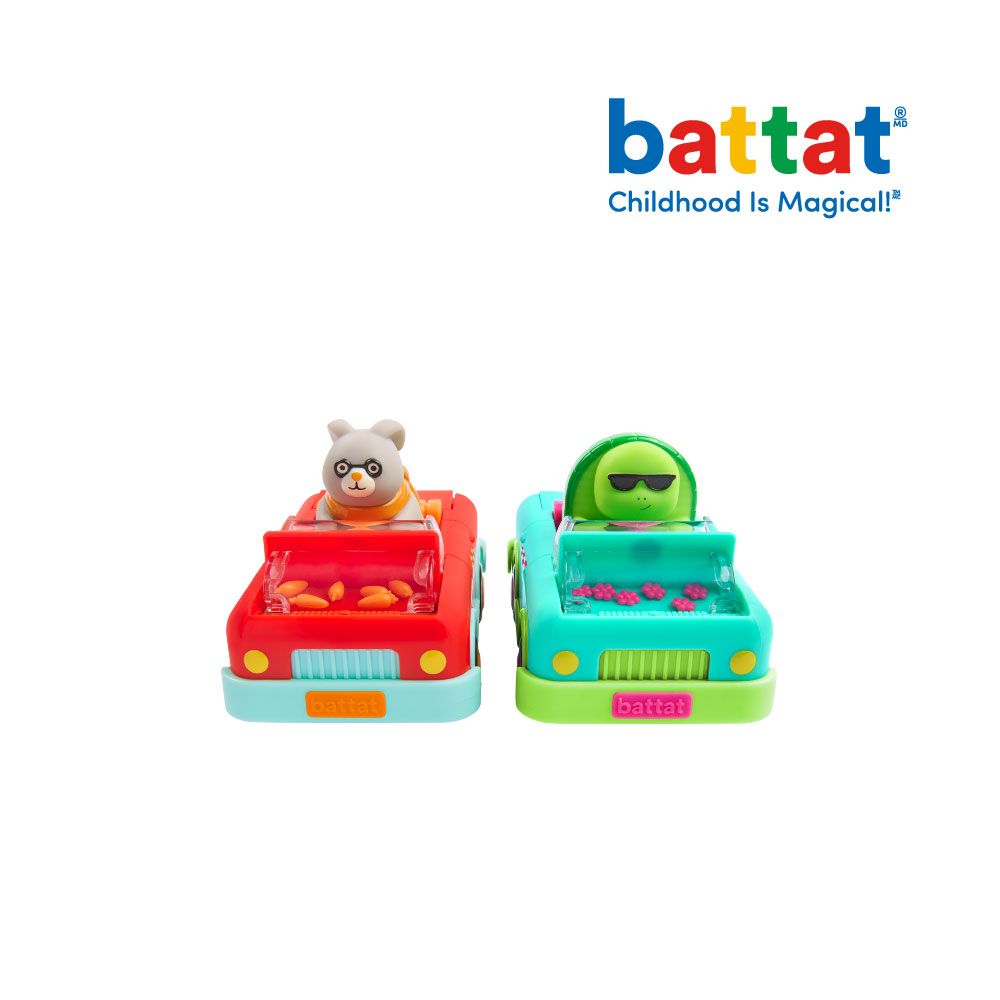 Battat 龜兔碰碰賽車組