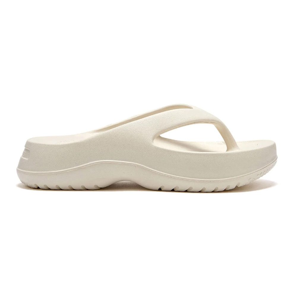 韓國限定 OTZ BEADLE PLATFORM FLIP-FLOP 厚底夾腳拖鞋/ 象牙白/ 預購 26 cm