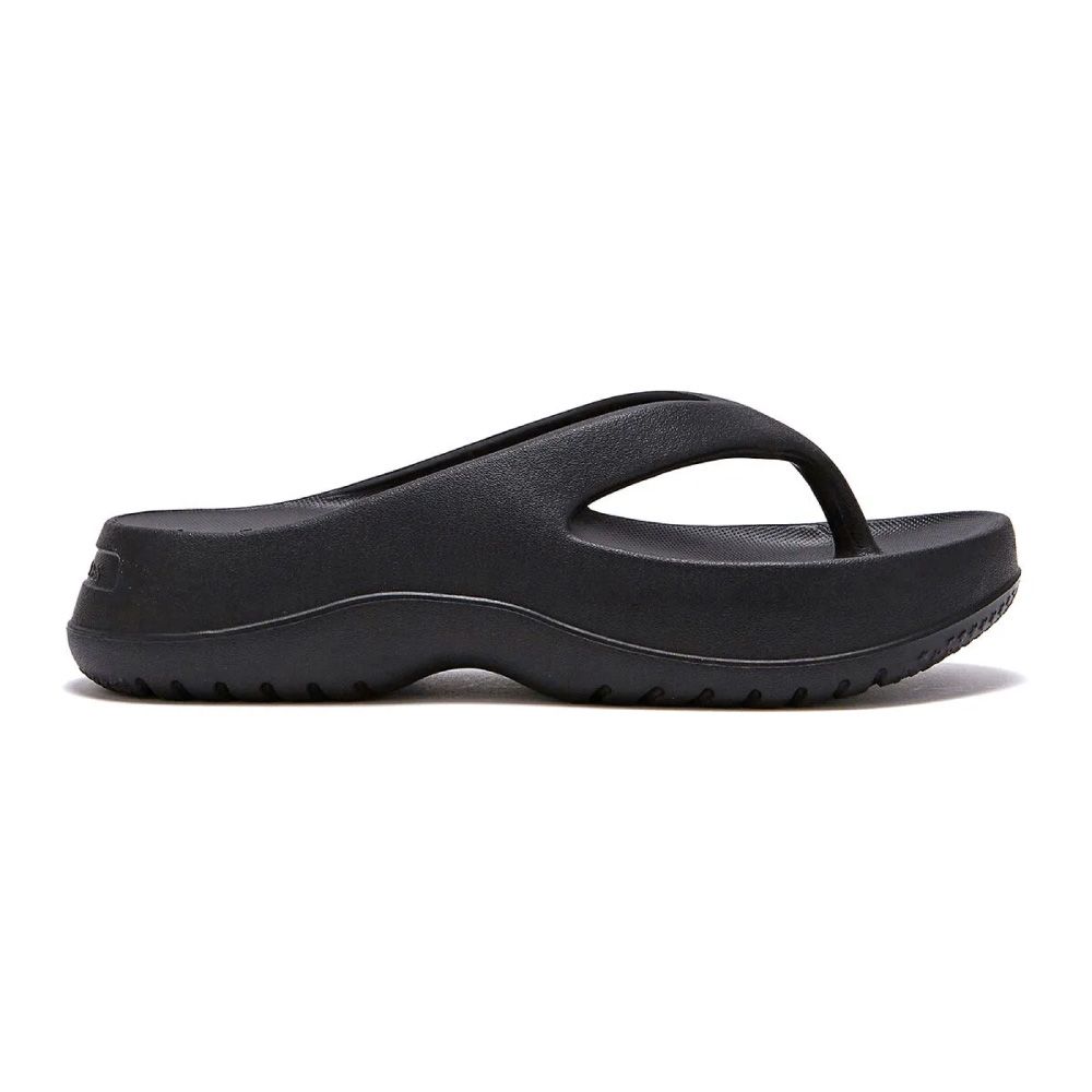 韓國限定 OTZ BEADLE PLATFORM FLIP-FLOP 厚底夾腳拖鞋/ 黑色/ 預購 26 cm