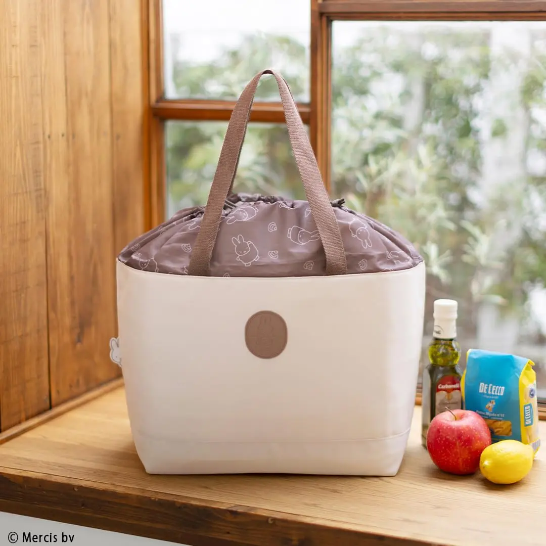 miffy保冷機能付きレジかごサイズのBIGショッピングバッグBOOK (附保冷購物提袋)