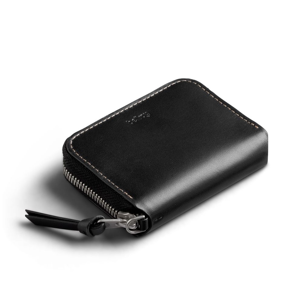 Bellroy Folio Piccolo 小型隨身皮革錢包 卡片收納包 零錢包 鑰匙包 攜帶便利 禮物 送禮 推薦(黑色)