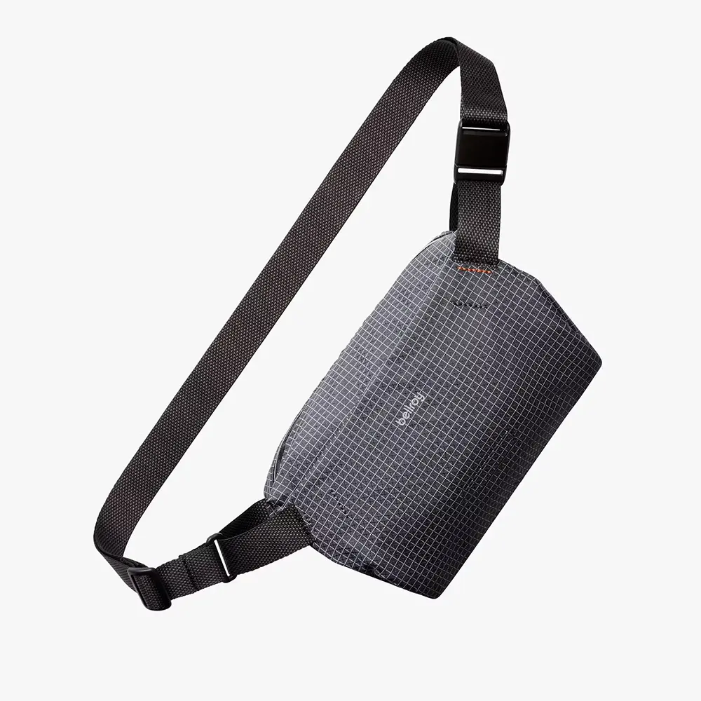 Bellroy Lite Sling Mini 輕便小型側背包 斜背包 隨身包 小包 男包 女包 禮物 送禮 推薦(網紋灰色)