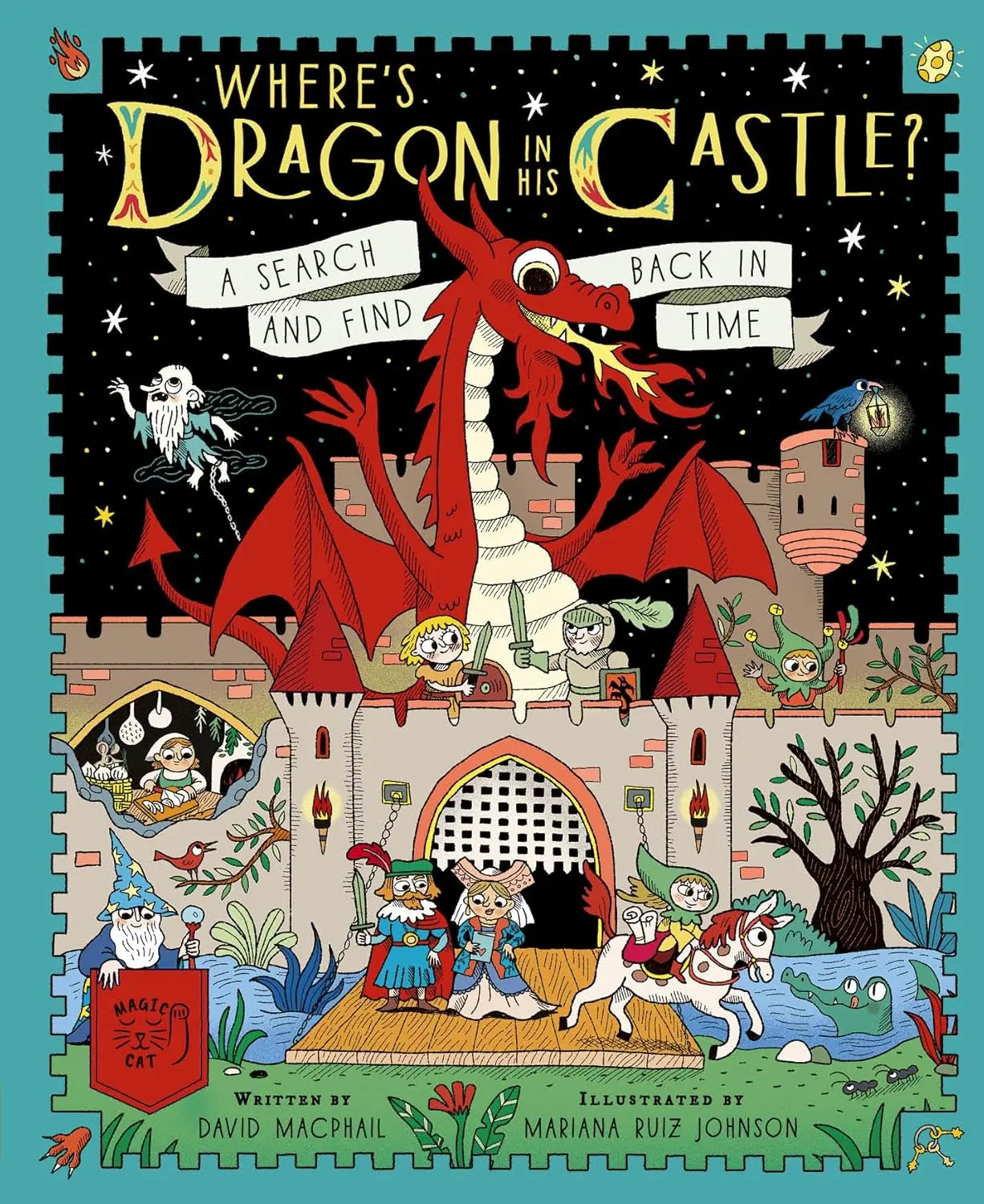 Where's Dragon in His Castle? A Search and Find Back in Time