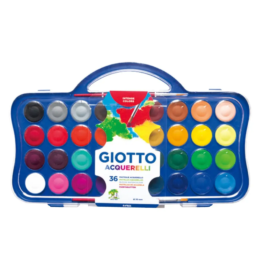 GIOTTO水彩粉餅/ 36色