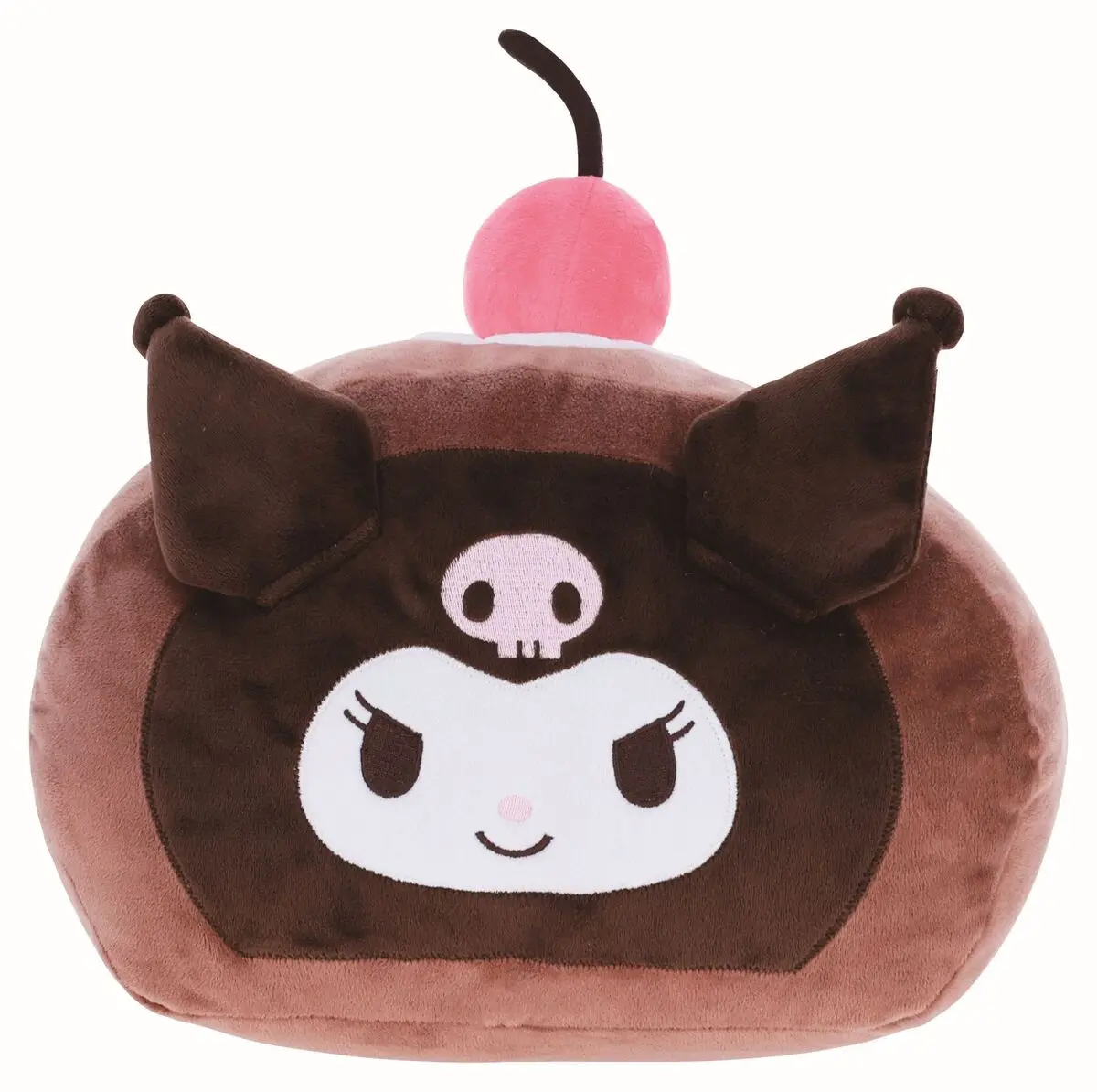 丸真 x Sanrio 絨毛玩偶/ Kuromi Roll Cake