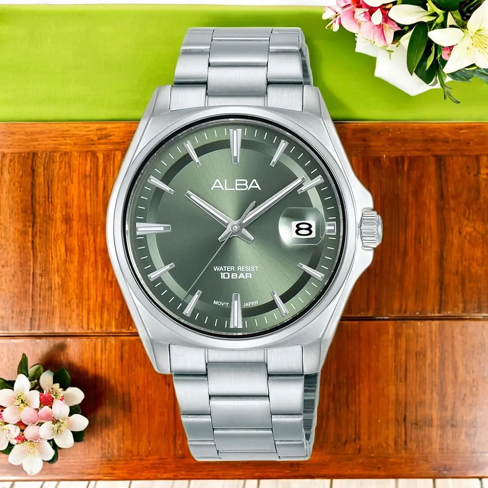 ALBA 簡約時尚大三針手錶-39mm 禮物 送禮 推薦(AS9V87X1/VJ42-X385G)