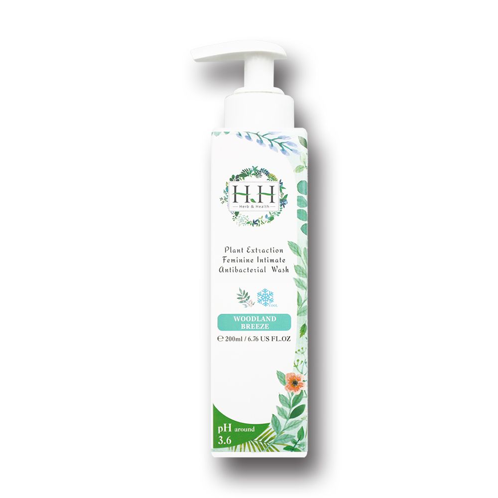 HH 私密植萃抗菌潔淨露(200ml) - 沁涼樹影微風