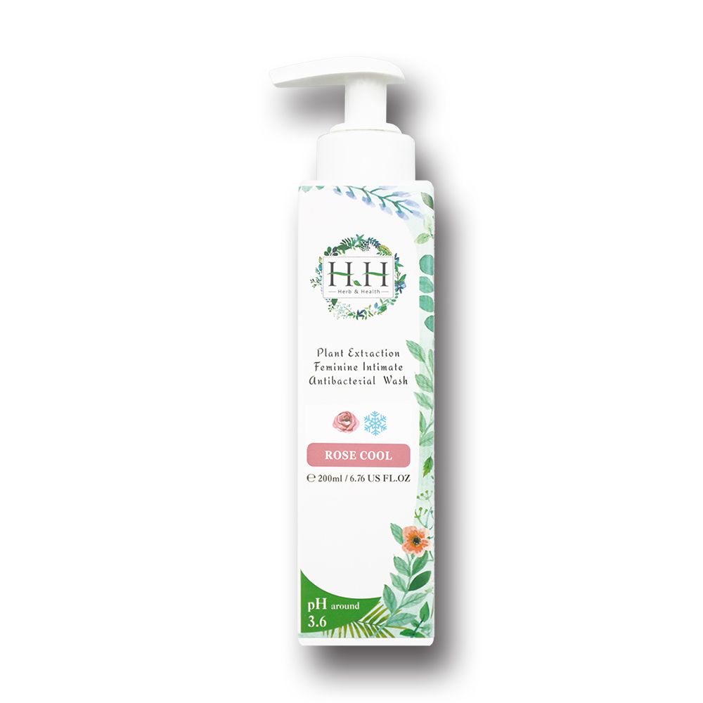 HH 私密植萃抗菌潔淨露(200ml) - 沁涼玫瑰