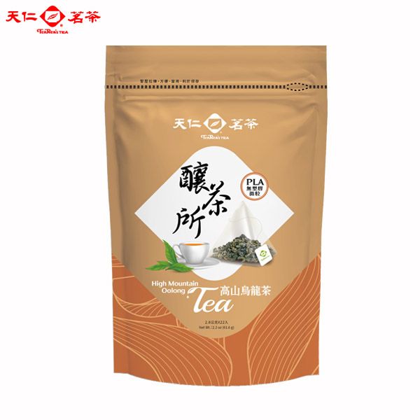 【天仁茗茶】天仁釀茶所三角茶包/ 高山烏龍茶(2.8g*22入)
