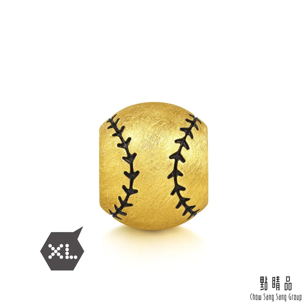 點睛品 Charme XL 經典棒球 黃金串珠