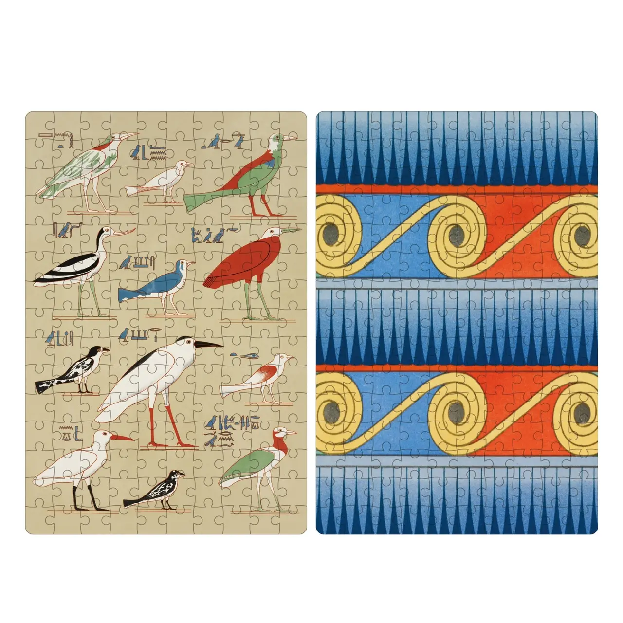 mr. sci賽先生科學工廠埃及迷你雙面拼圖/ 150片/ 鳥類圖鑑