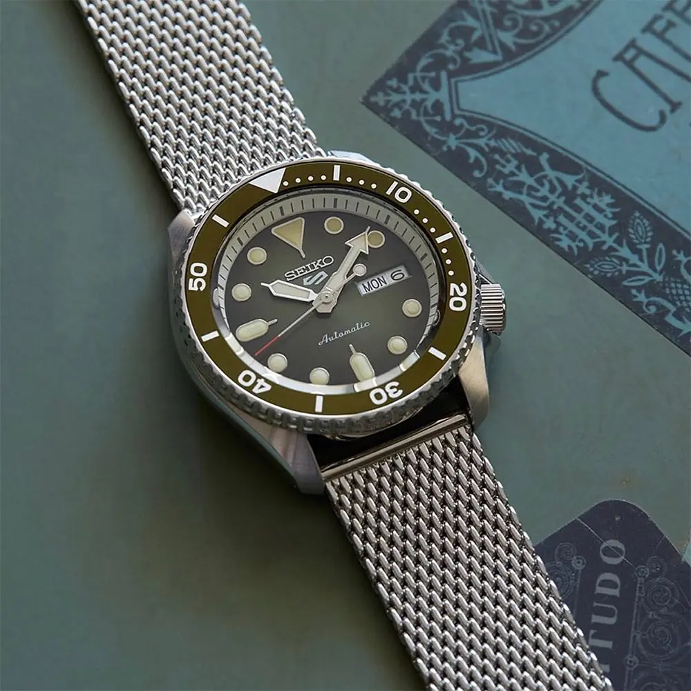 SEIKO 精工 5 Sports 系列機械錶-42.5mm((SRPD75K1/4R36-07G0V)