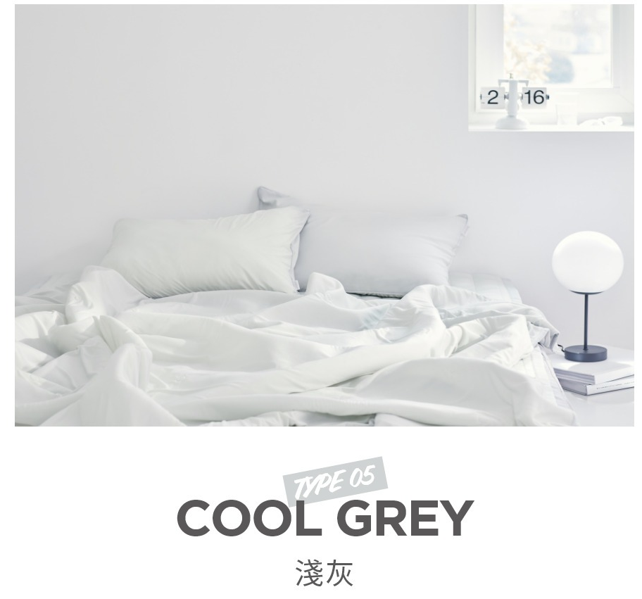 Bodyluv涼涼防蚊雙面被/ 淺灰/ 雙人
