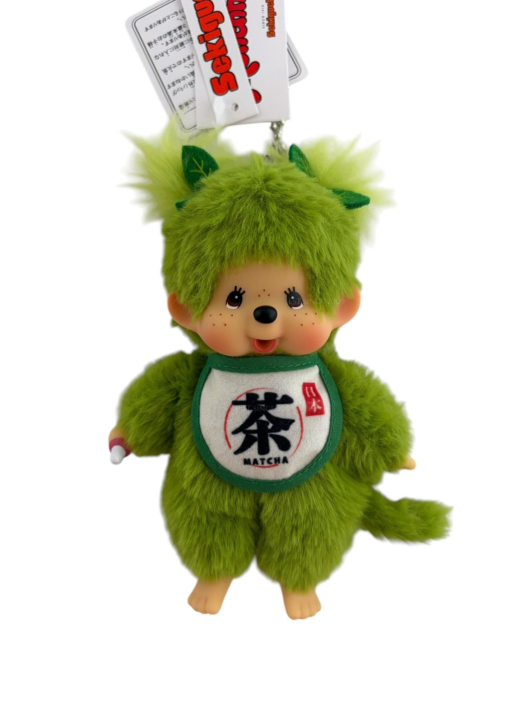 【現貨】日本 人氣抹茶蒙奇奇吊飾(249954/綠/抹茶/女孩/吊飾/掛件/雙馬尾/monchhichi/蒙奇奇/平行輸入)