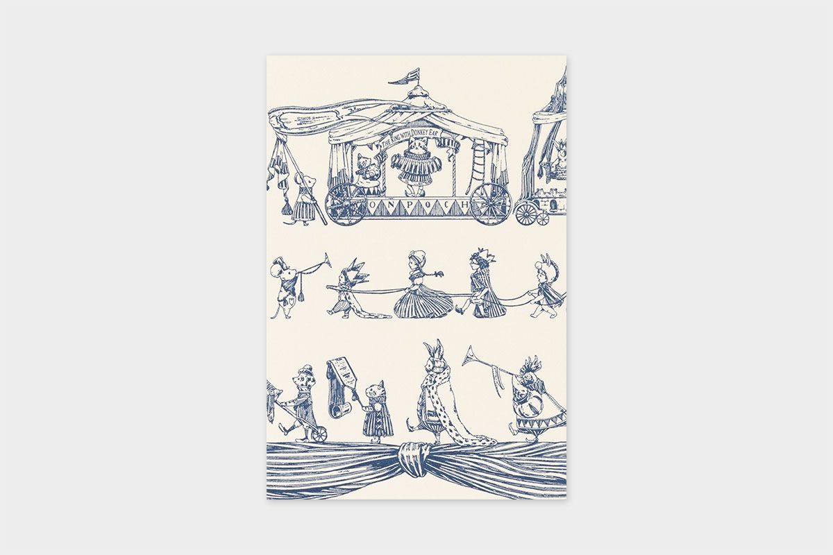 日本 TOUCH & FLOW 明信片/ Monpoche The King's Grand March