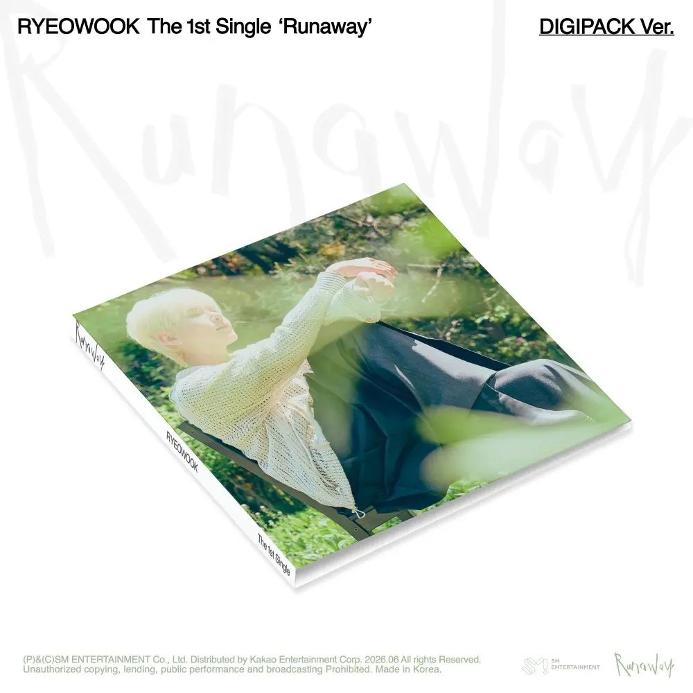 厲旭 RYEOWOOK➤Runaway (DIGIPACK Ver.)