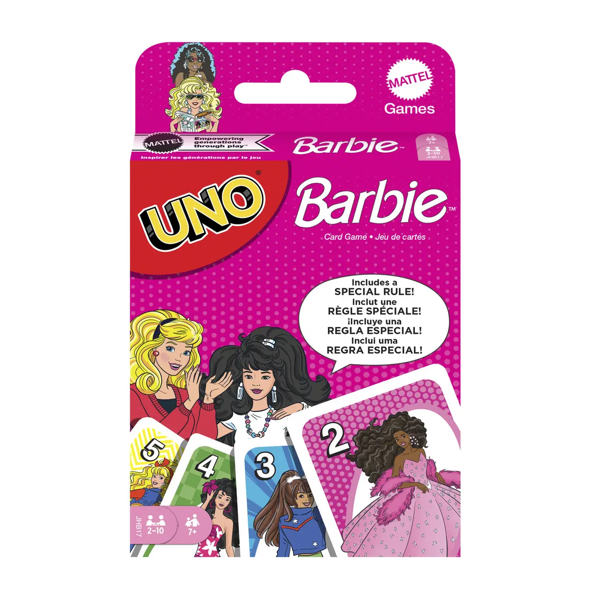 UNO卡牌遊戲/ 芭比/ Barbie
