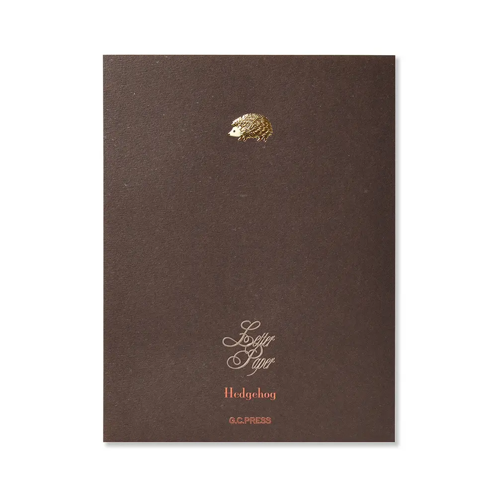 日本 G.C.PRESS 信紙/ 橫線/ 刺蝟/ 10入
