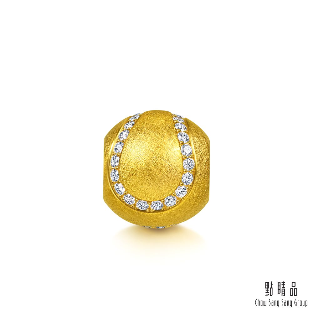 點睛品 Charme 星耀網球 鑽石黃金串珠