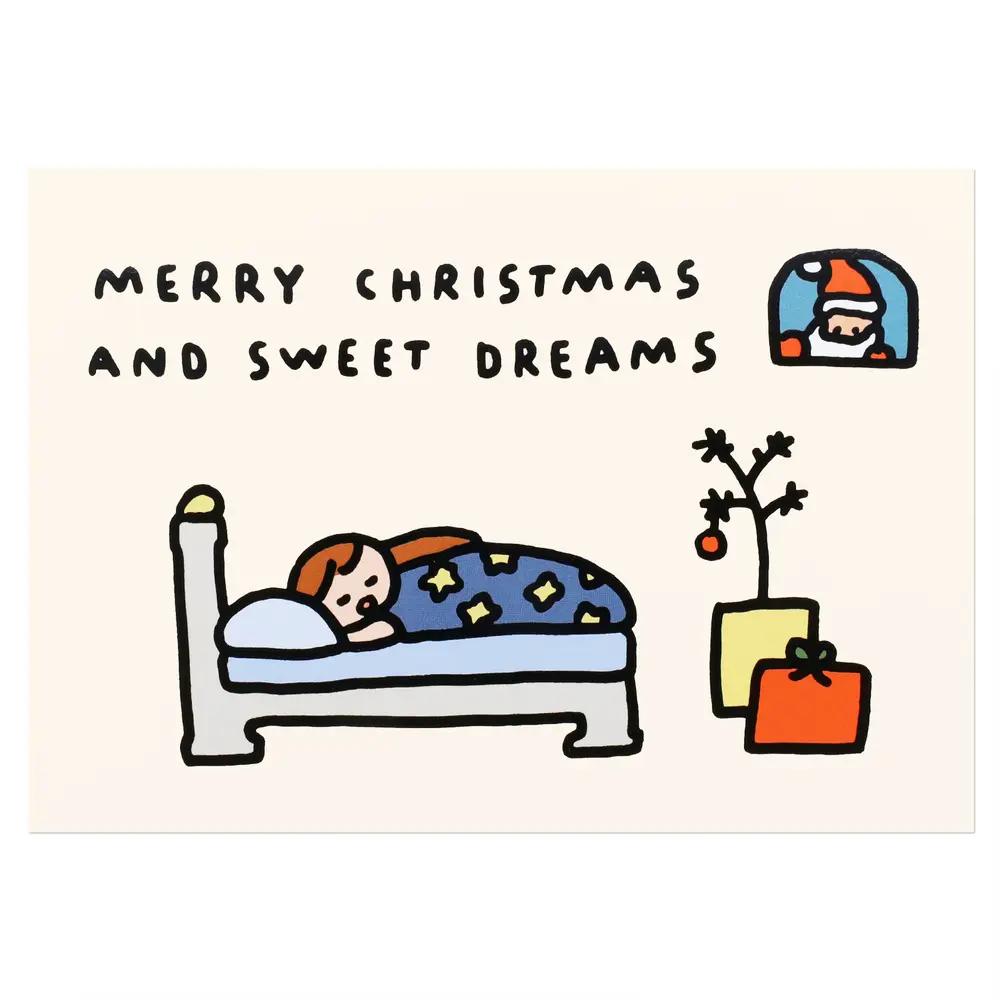 韓國ZERO PER ZERO 聖誕雙卡/ Sleeping