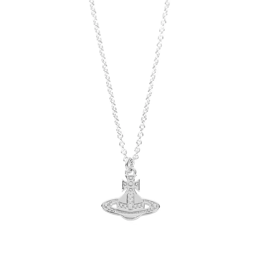 【Vivienne Westwood】Marinetta 土星環造型項鍊(銀色)/ 平行輸入