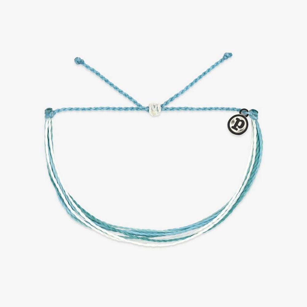 Pura Vida 美國手工SAIL AWAY 揚帆遠航基本繽紛款可調式衝浪手環