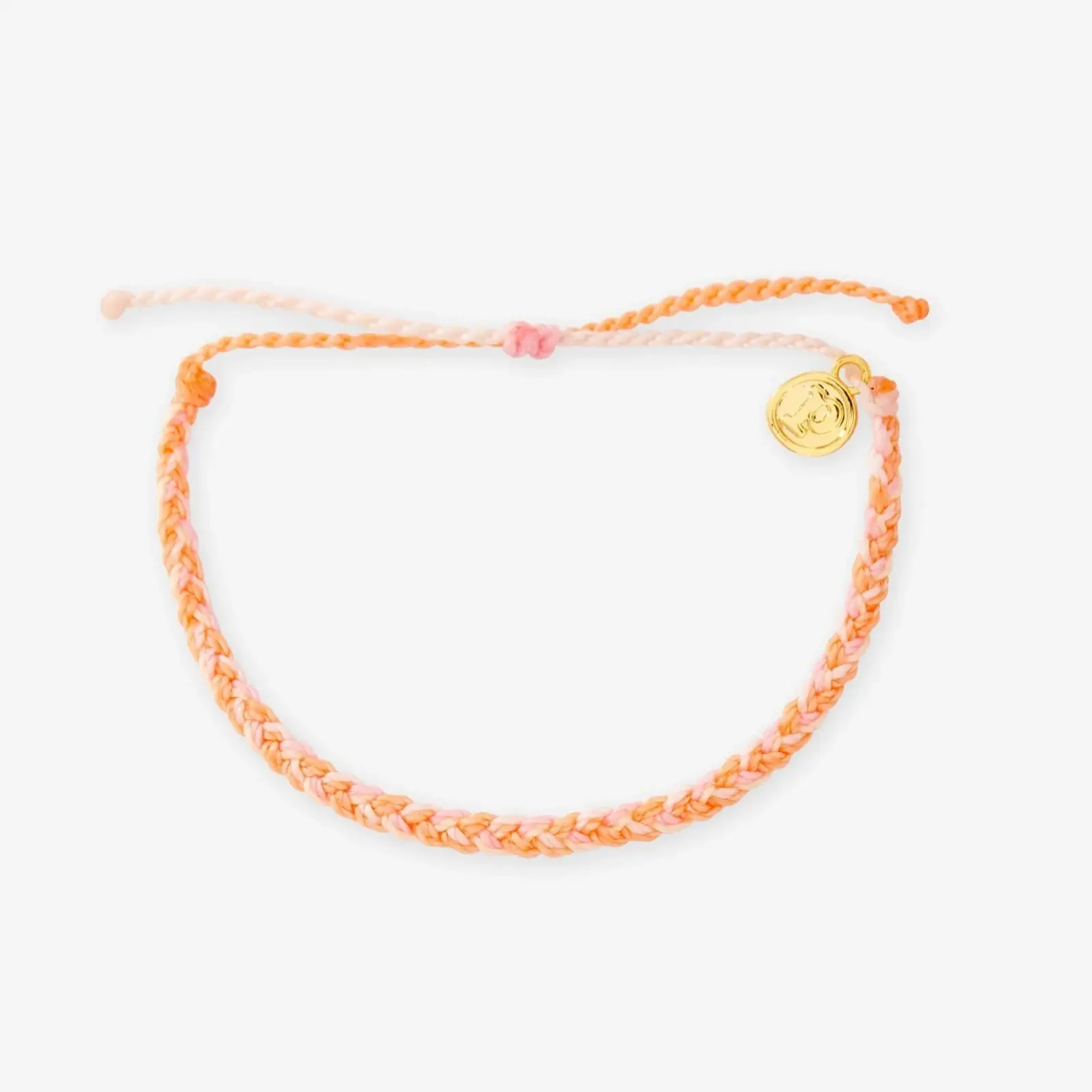 Pura Vida 美國手工 GOOD FORTUNE 走向富裕迷你粗線編織手環