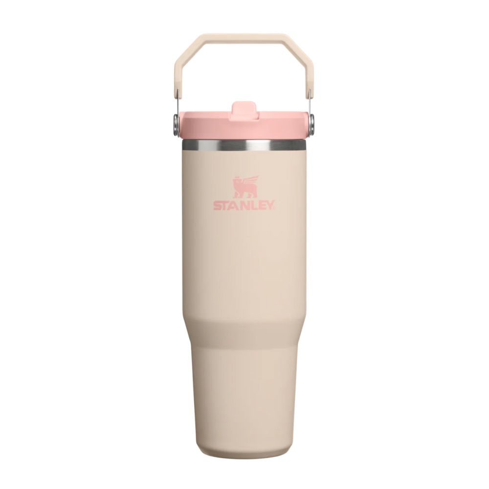 STANLEY經典系列IceFlow手提吸管杯2.0/ 0.88L/ 香檳粉