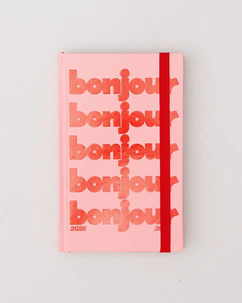 2027美國 ban.do 日誌/ 17M/ 經典/ Bonjour Pink