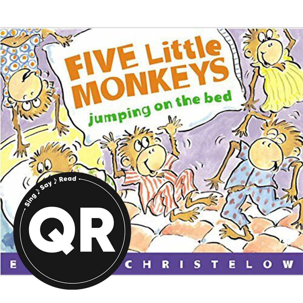 Five Little Monkeys Jumping on the Bed (附故事歌謠QR Code)