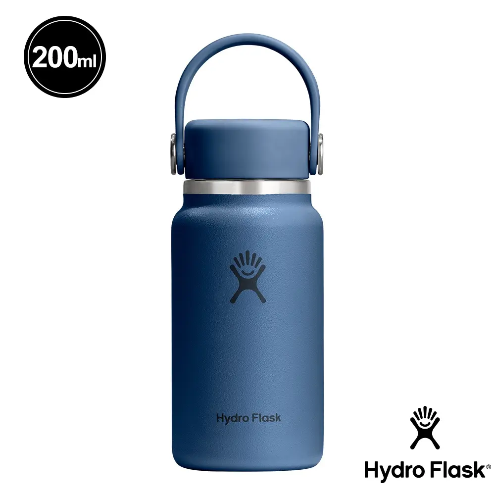 Hydro Flask 200ml迷你真空保溫瓶/ 午夜藍