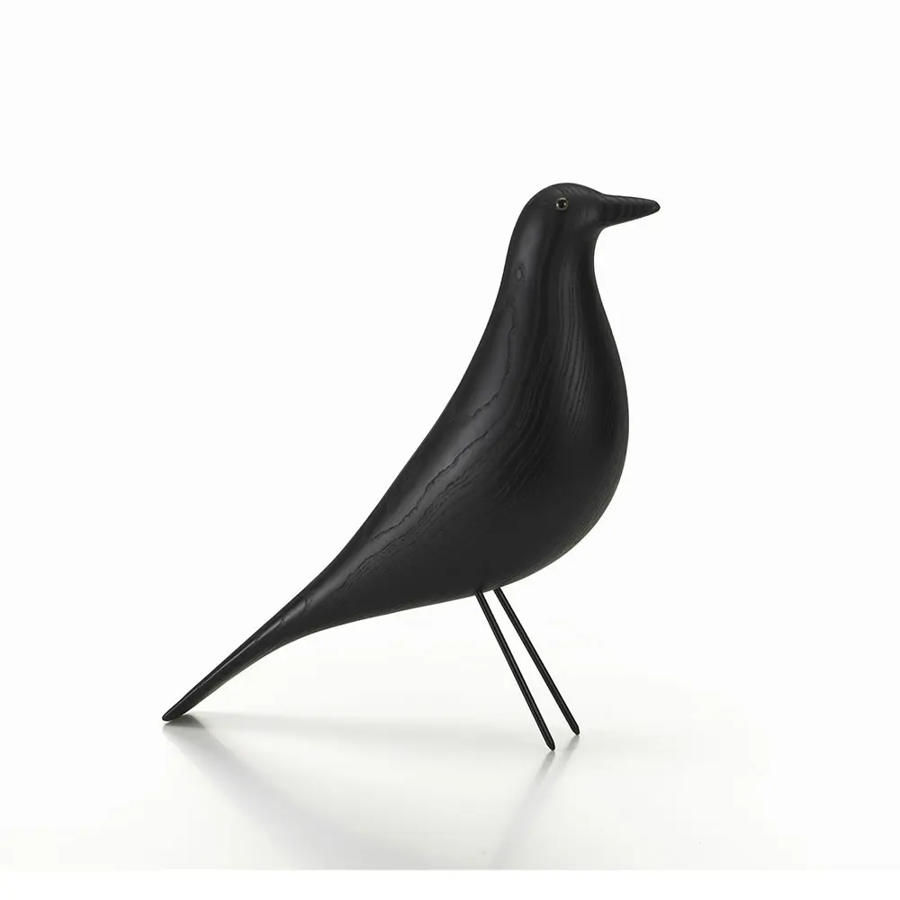 北歐櫥窗/Vitra Eames House Bird 這隻鳥（梣木、墨黑）