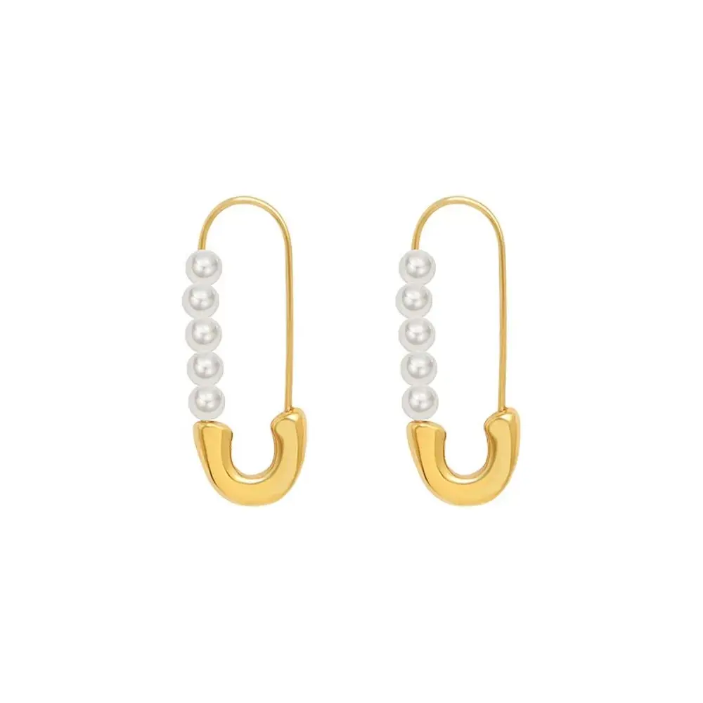 MAISON M PaperClip珍珠耳環
