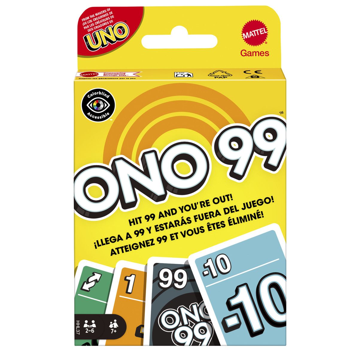 UNO卡牌遊戲/ ONO 99