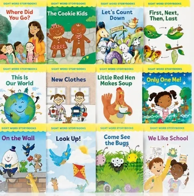 Sight Word Storybooks B (附故事/歌曲QR Code/12冊合售)