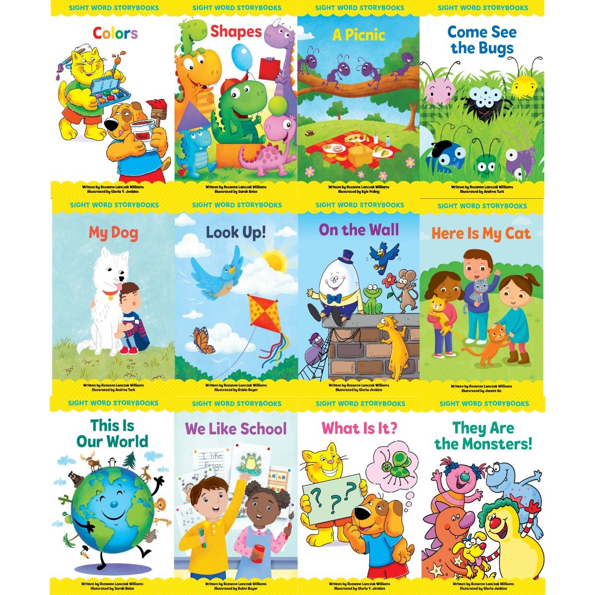 Sight Word Storybooks A (附故事/歌曲QR Code/12冊合售)