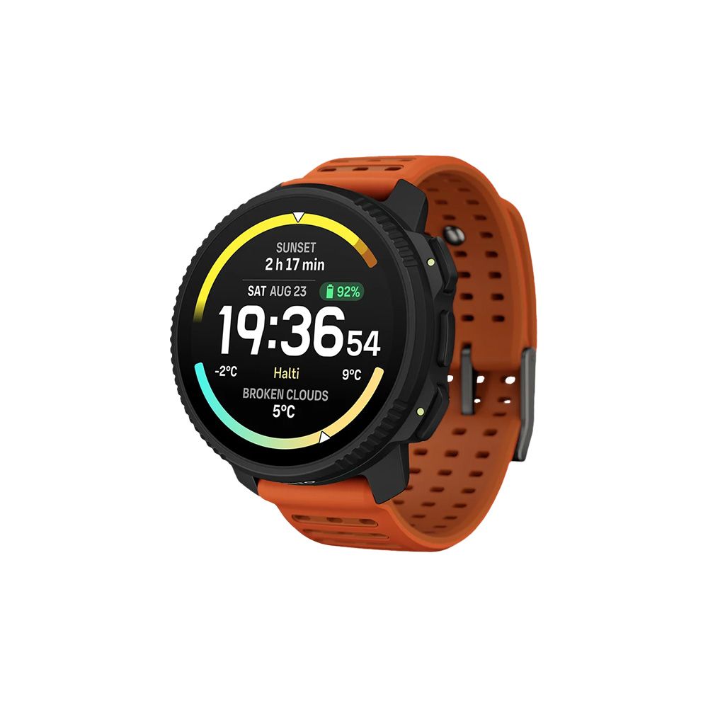SUUNTO Vertical 2戶外探險旗艦運動不鏽鋼手錶/ 橘