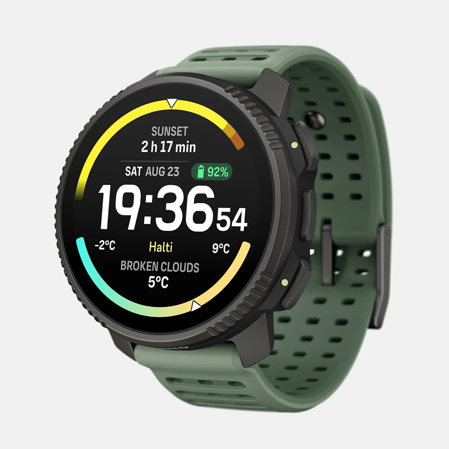 SUUNTO Vertical 2戶外探險旗艦運動鈦合金手錶/ 綠