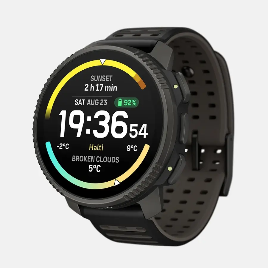 SUUNTO Vertical 2戶外探險旗艦運動鈦合金手錶/ 黑
