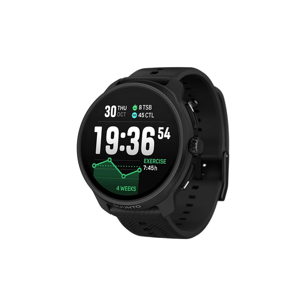 SUUNTO Race 2全方位鐵人智慧運動不鏽鋼手錶/ 黑