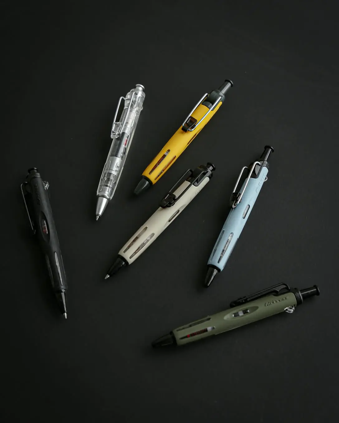 Tombow Air Press氣壓隨寫筆/ 藍灰