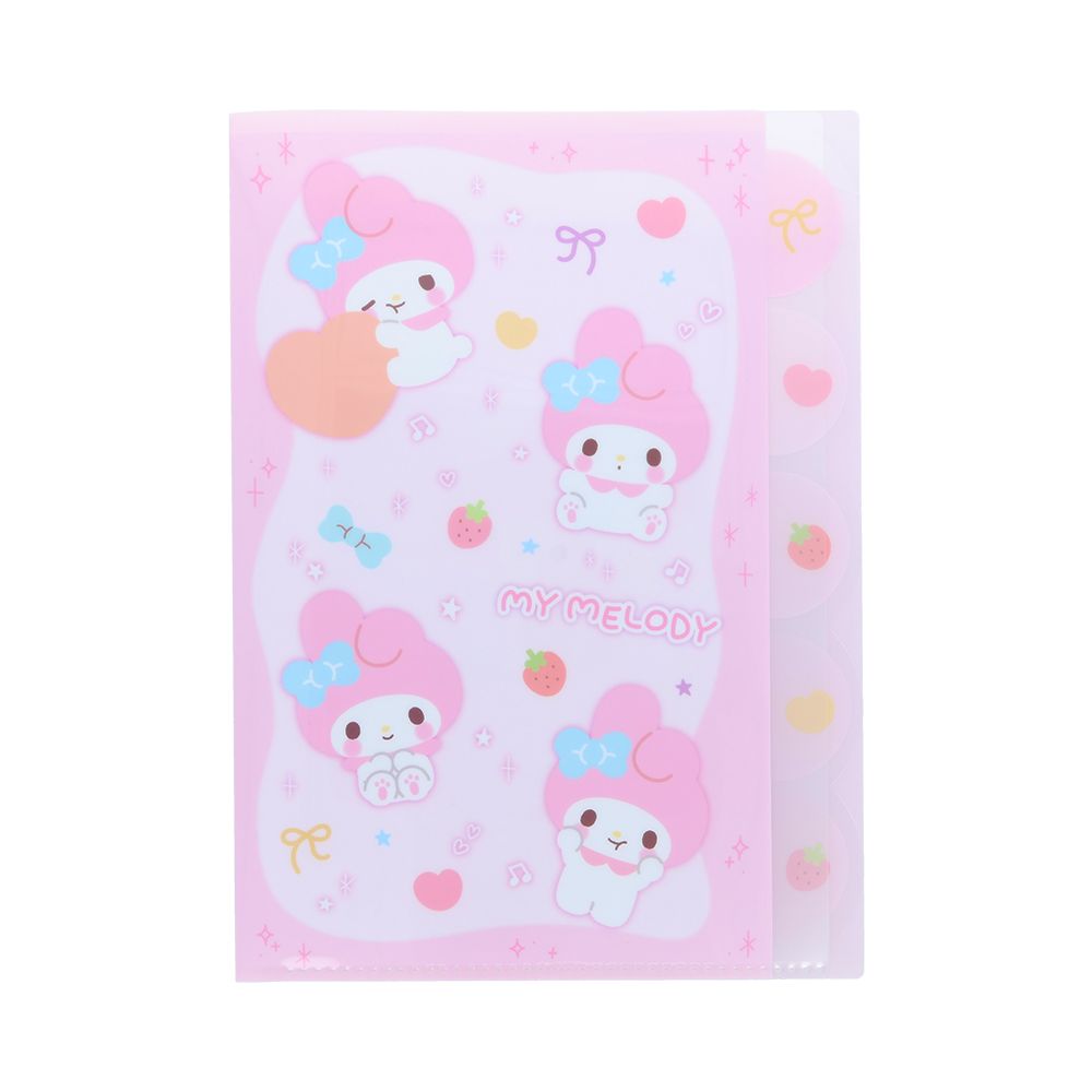 日本 sun-star 三麗鷗 MarshmallowPop 五層造型資料夾/ 美樂蒂
