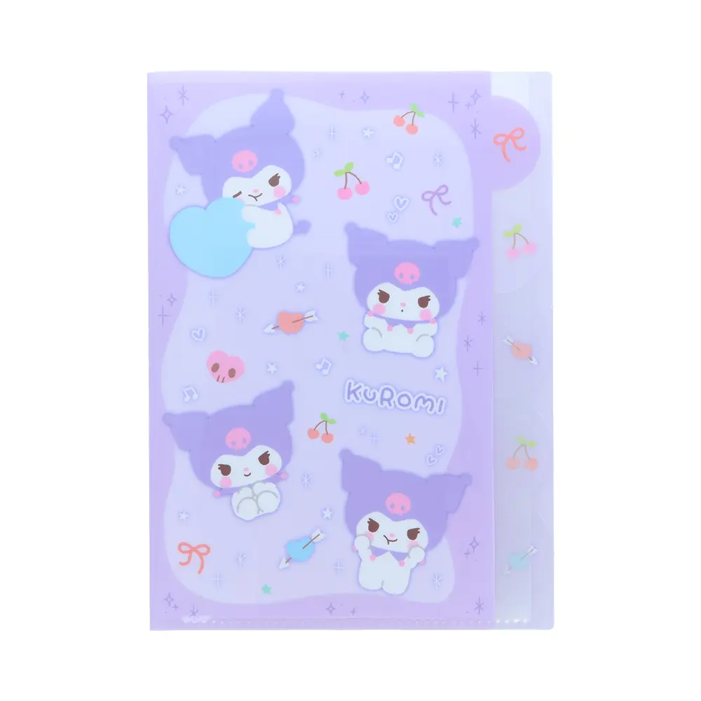 日本 sun-star 三麗鷗 MarshmallowPop 五層造型資料夾/ 酷洛米