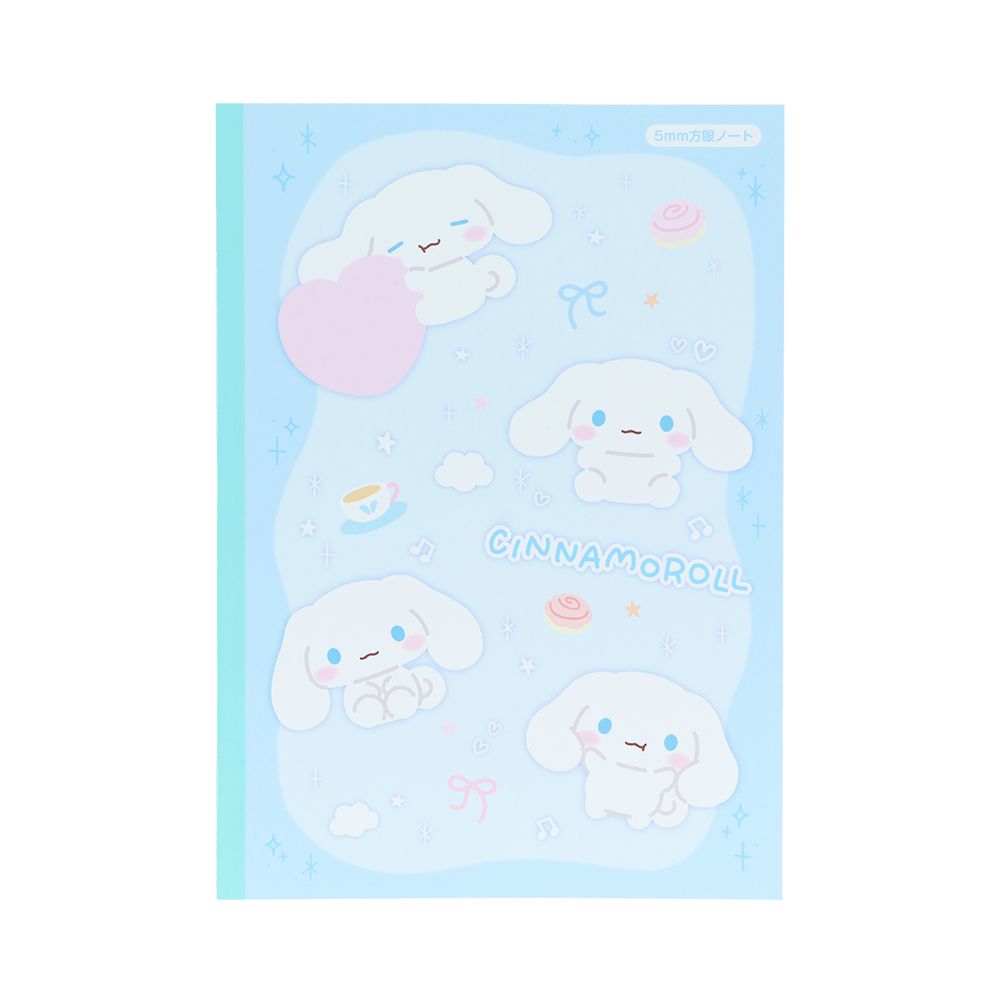 日本 sun-star 三麗鷗 MarshmallowPop 方眼筆記本/ 大耳狗