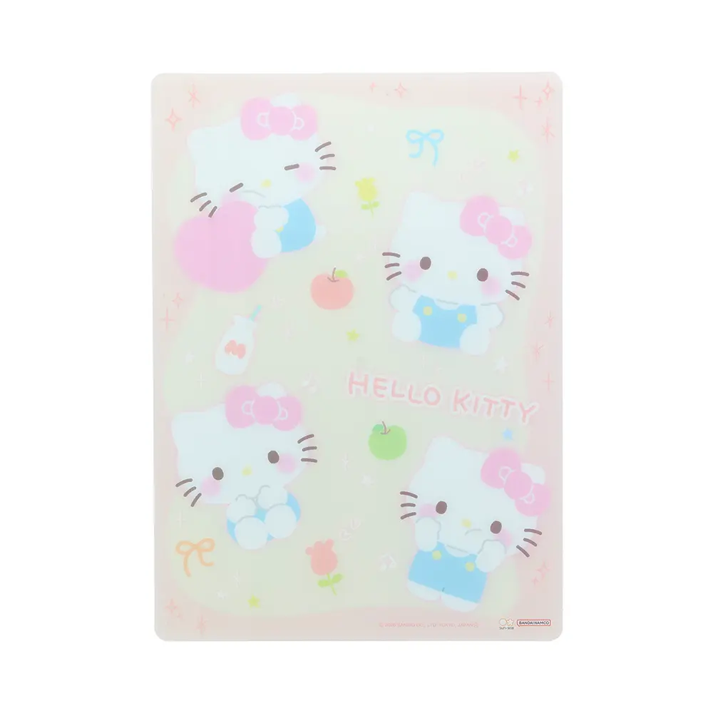 日本 sun-star 三麗鷗 MarshmallowPop 透明墊板/ Hello Kitty
