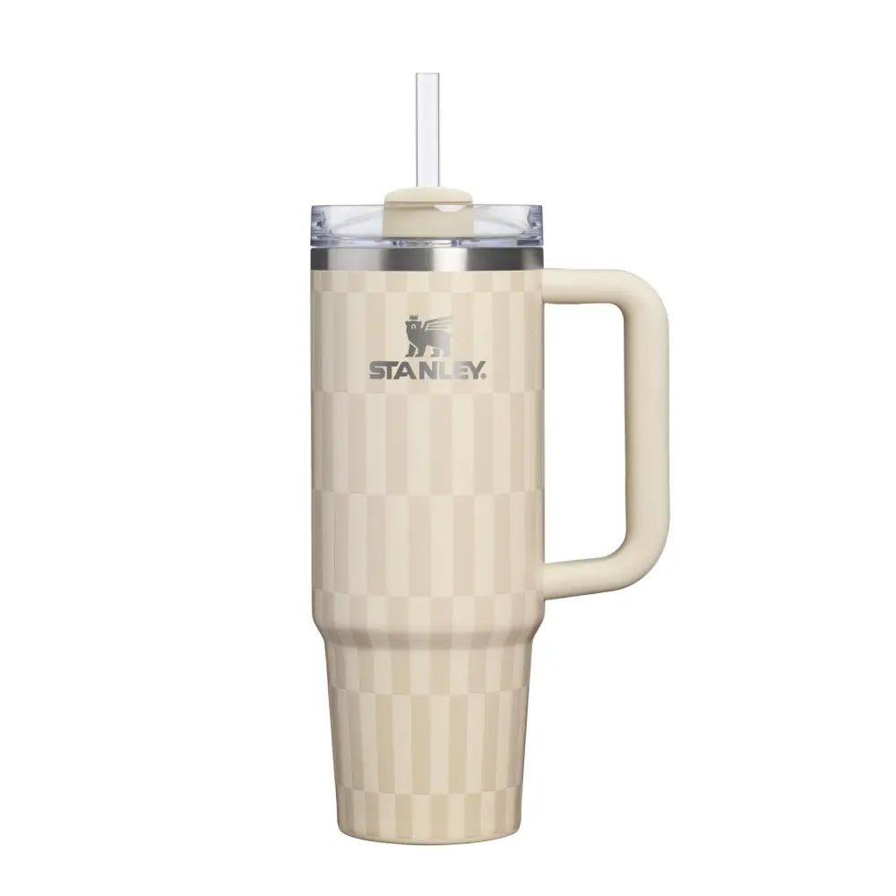 STANLEY冒險系列吸管隨手杯2.0/ 0.88L/ 花磚白