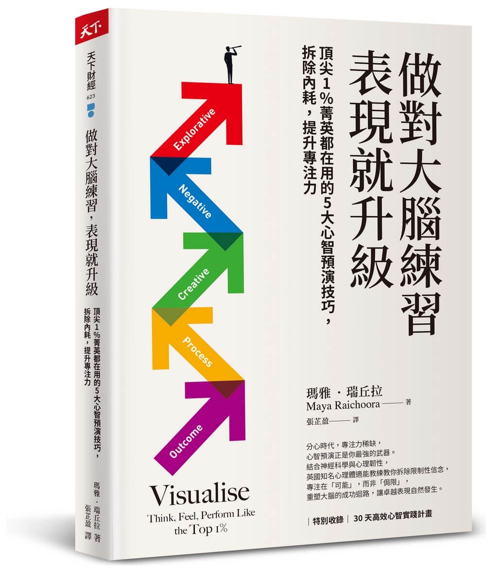 做對大腦練習, 表現就升級: 頂尖1%菁英都在用的5大心智預演技巧, 拆除內耗, 提升專注力