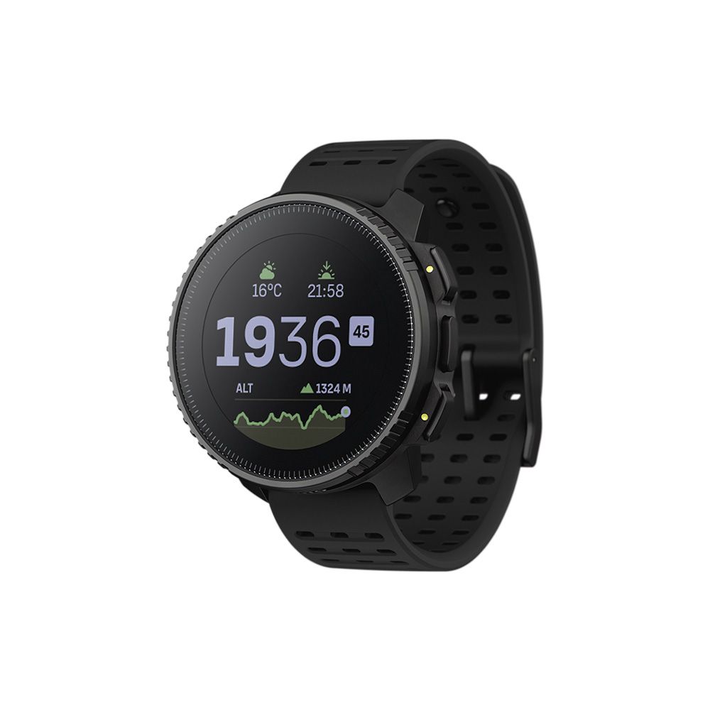 SUUNTO Vertical Solar戶外探險運動不鏽鋼手錶/ 黑
